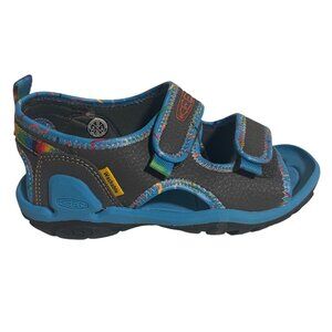 KEEN Kids Knotch Creek Open Toe Sandals Boys Size 12 Magnet Tie Dye Colorway
